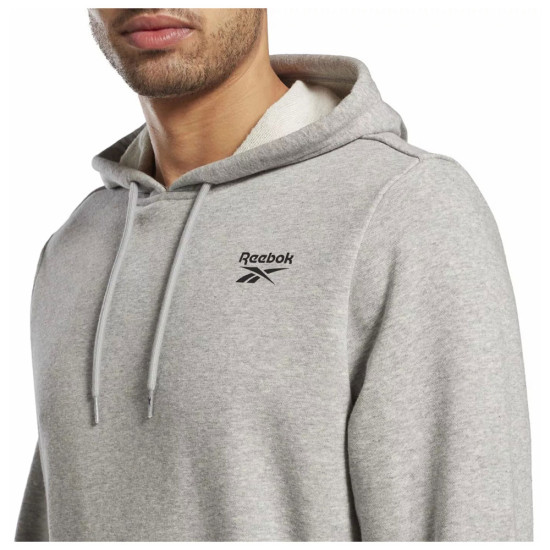 Reebok Ανδρικό φούτερ Identity French Terry Logo Pullover Hoodie Reebok Ανδρικό φούτερ Identity French Terry Logo Pullover Hoodie